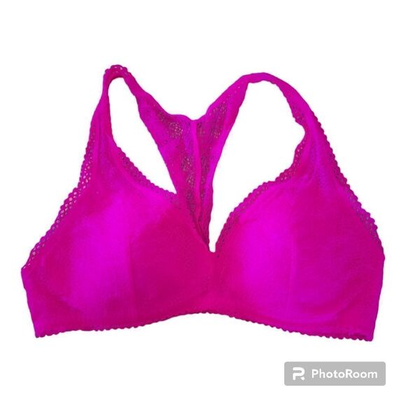 VICTORIA'S SECRET  Lace Racerback Bralette Bra - Picture 1 of 4